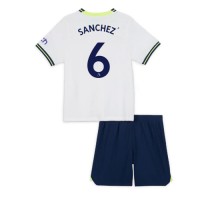Tottenham Hotspur Davinson Sanchez #6 Fußballbekleidung Heimtrikot Kinder 2022-23 Kurzarm (+ kurze hosen)